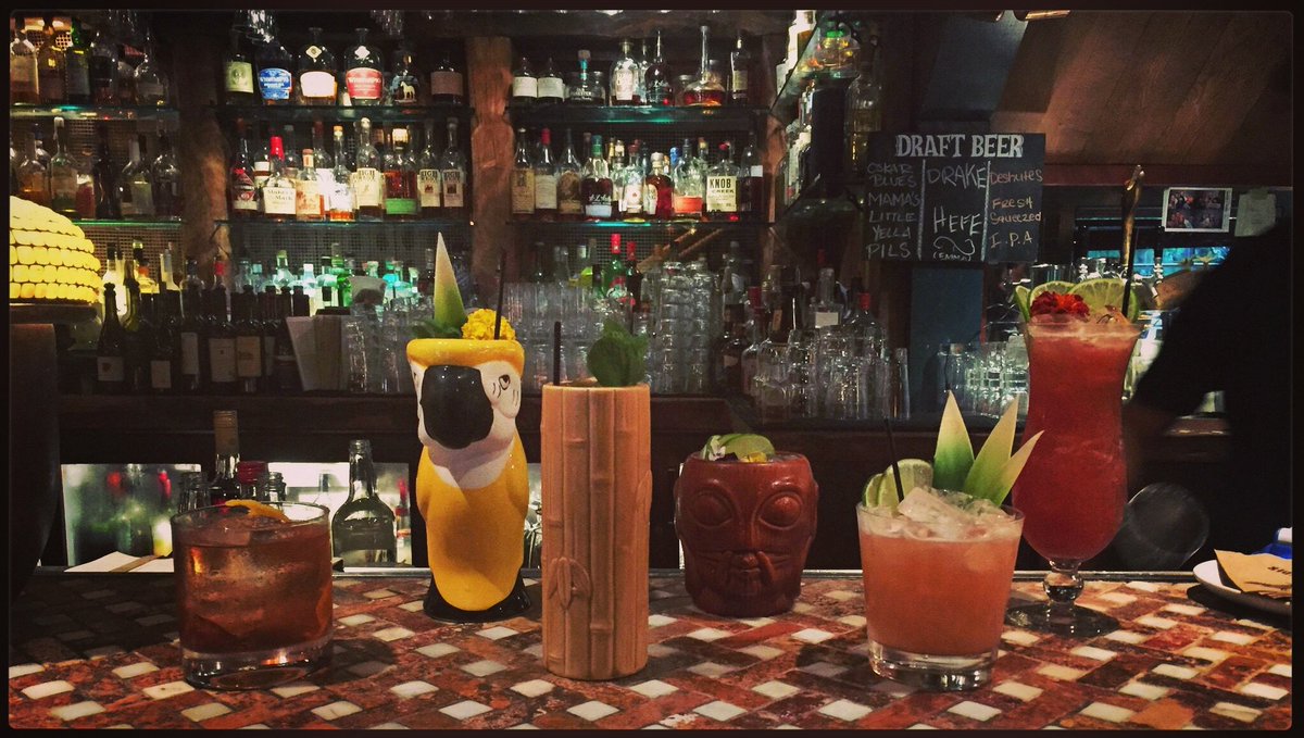 It's the last #tikithursday of the season! Join us in the basement bar 6PM-11PM. #tiki #tikibar #StHelena #napavalley