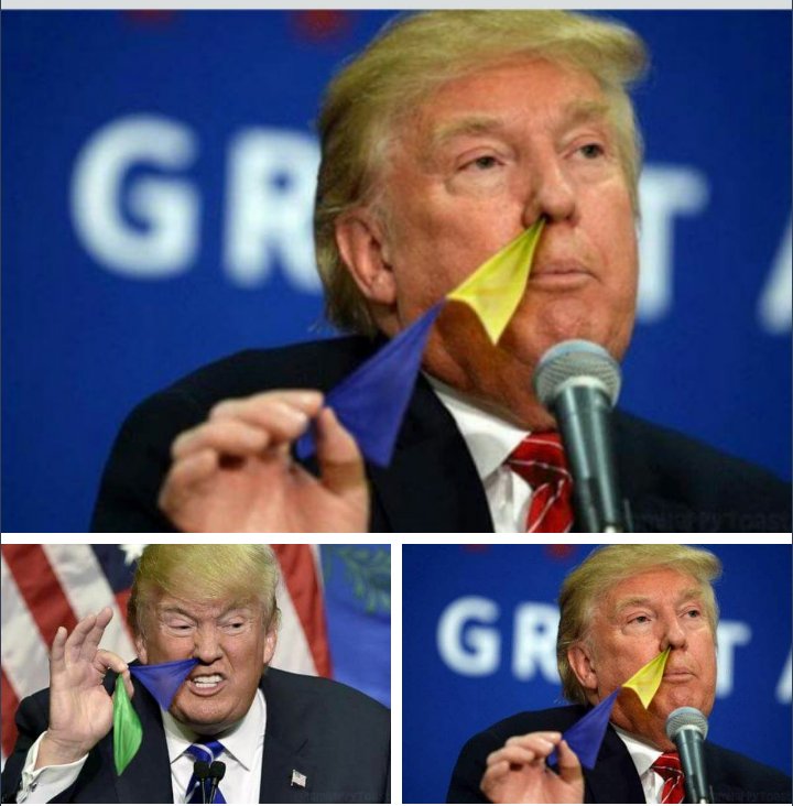 در توییتر ドナルド トランプの画像を 鼻から旗を引っ張り出してるところ に加工した人がいるんだけど なぜそんなことを思いついたんだ そして実行したんだ というか そもそもなぜそんなにぴったりくるんだというか インターネットにはいろんなものがある در توییتر ドナルド トランプの画像を 鼻から旗を引っ張り出してるところ に加工した人がいるんだけど なぜそんなことを思いついたんだ そして実行したんだ というか そもそもなぜそんなにぴったりくるんだというか インターネットにはいろんなものがある