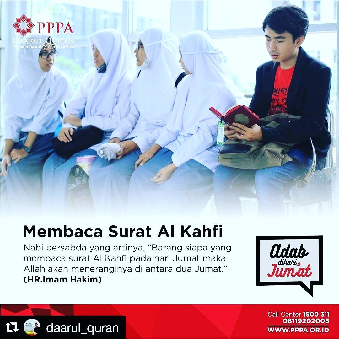 Dhuha time 
Dan jangan lupa sempatkan sebentar waktunya untuk membaca surah al-kahfi ya sahabat