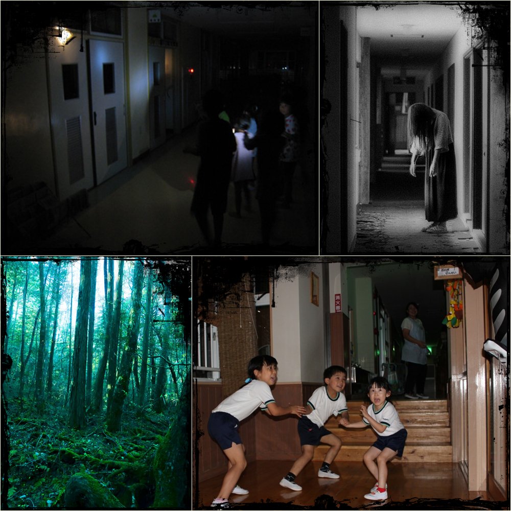 TokyoCrazy's tweet photo. The Kimodameshi, test of courage in japanese, consists in visiting dark haunted places to face his own fears 😩 https://t.co/vRomCsWziL