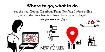 Food, theatre, art, and music. The best of N.Y.C.'s cultural offerings, all in one place: our brand-new @goingson. nyer.cm/V5GENlm