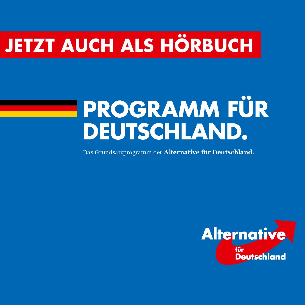 #Hörbuch- Grundsatzprogramm der #AfD - Vorwort Von Frauke Petry #MutzuDeutschland

soundcloud.com/afd-radio/horb…