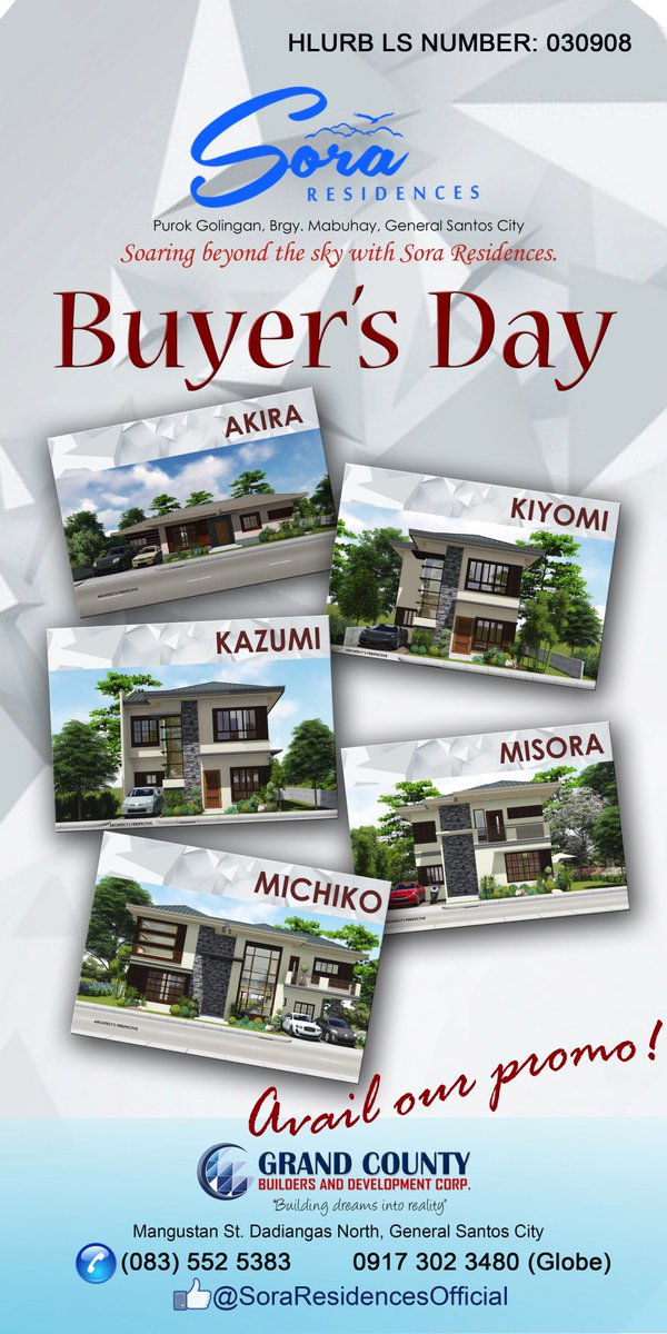 SoraResidences's tweet photo. See you at Bo's Coffee SM City Gensan on October 29, 2016 2pm onward.
#RealEstate
#FamilyHome
#ZenInspiredCommunity
#SoarHigh
#ZenInspired https://t.co/cN531HA3TZ