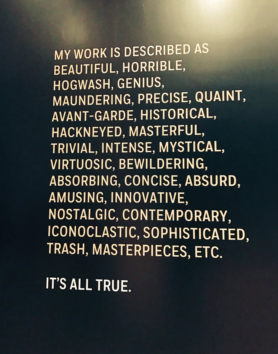 MayaMancuso's tweet image. New @SFMOMA #BruceConner exhibit is out of this world! Favorite exhibit since re-launch. Can't wait to come back. #ItsAllTrue #MemberParty