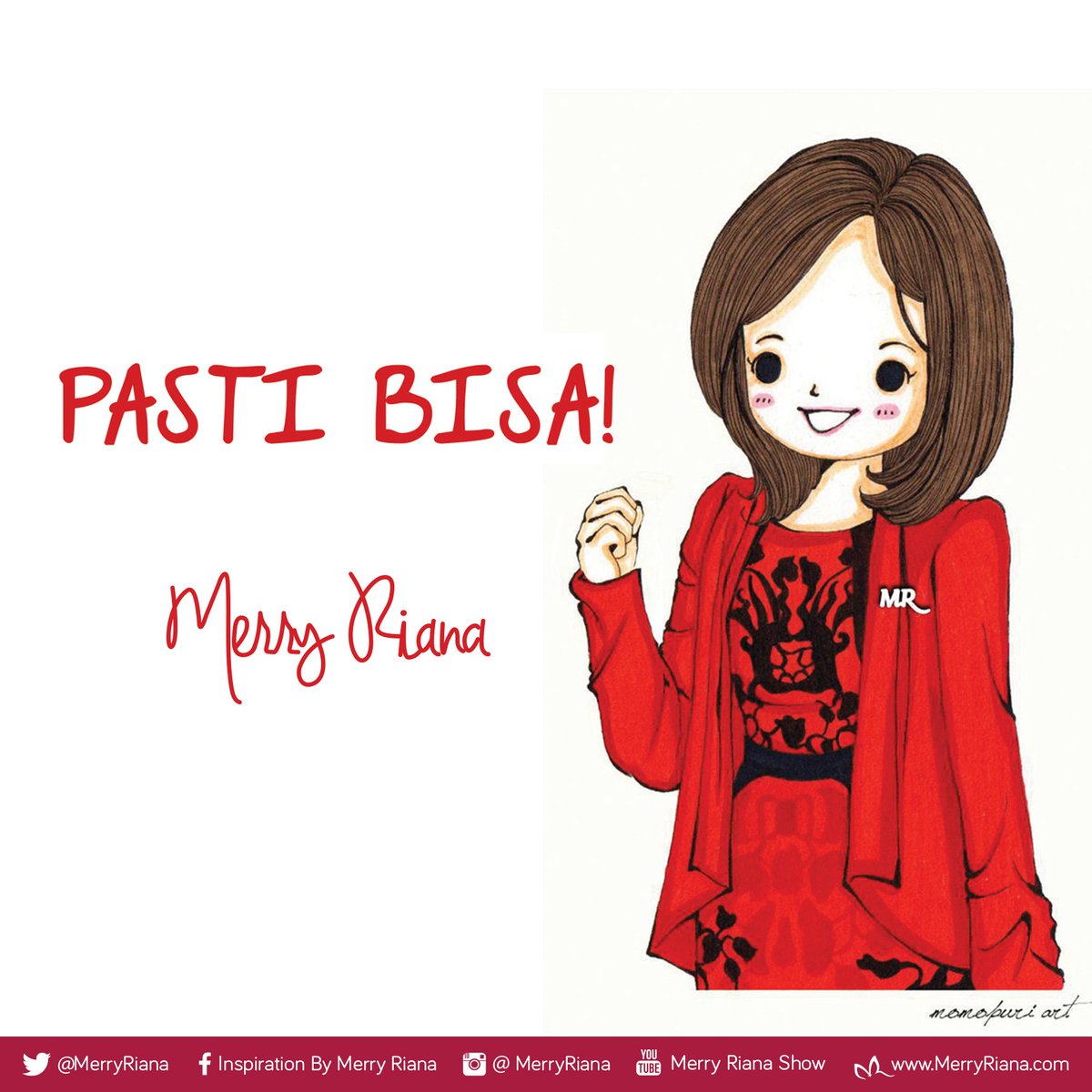 MerryRiana's tweet photo. Pasti Bisa! #MR https://t.co/PCG93lvShq