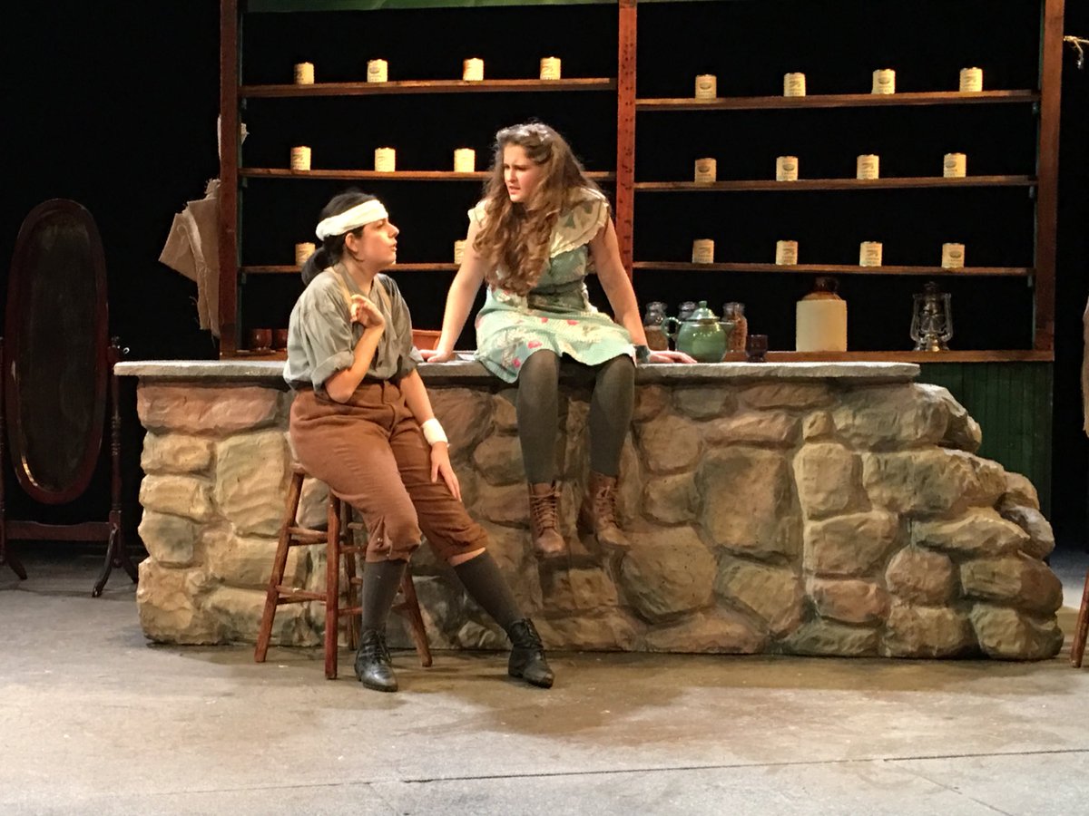 tara_kinsey's tweet photo. Amazing @hewittschool performance of Martin McDonough's "The Cripple of Inishmaan"! @HewittPerform #Irish #theater https://t.co/mu6cnPV00W