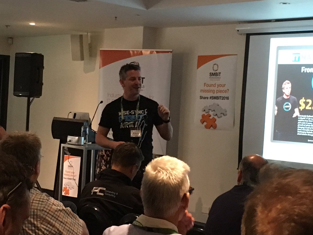 glipschitz's tweet photo. @prointegr8 presenting at #smbit2016 https://t.co/pMGL6nLDU0
