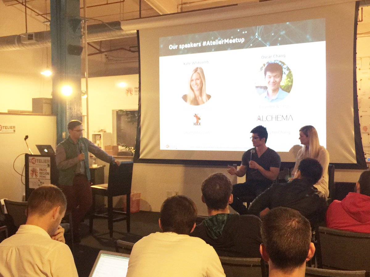Alchema21's tweet photo. Panel on how to throw a successful Kickstarter campaign. Great points from @ChingYenChang @KateWhitcomb #kickstarter #crowdfunding https://t.co/4yd3oxhf5c