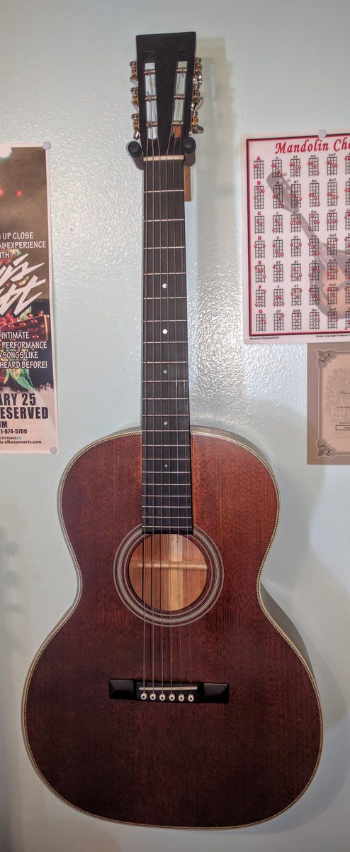 tgaume's tweet photo. These @Recording_King guitars are simply awesome. I'm proud to own these two great solid wood instruments! ROS-616 &amp; RAJ-122. #Vintagevibe https://t.co/IB03mNhfKQ