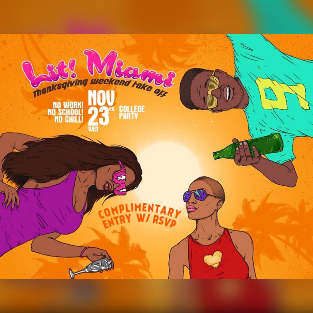 PrettyyBankss's tweet photo. RSVP On My Guest List For FREE Entry Before 12 😊‼️ | #litmiami #reallylit #flomo #fiu #fau #miamidade https://t.co/gwoGgGa2jL