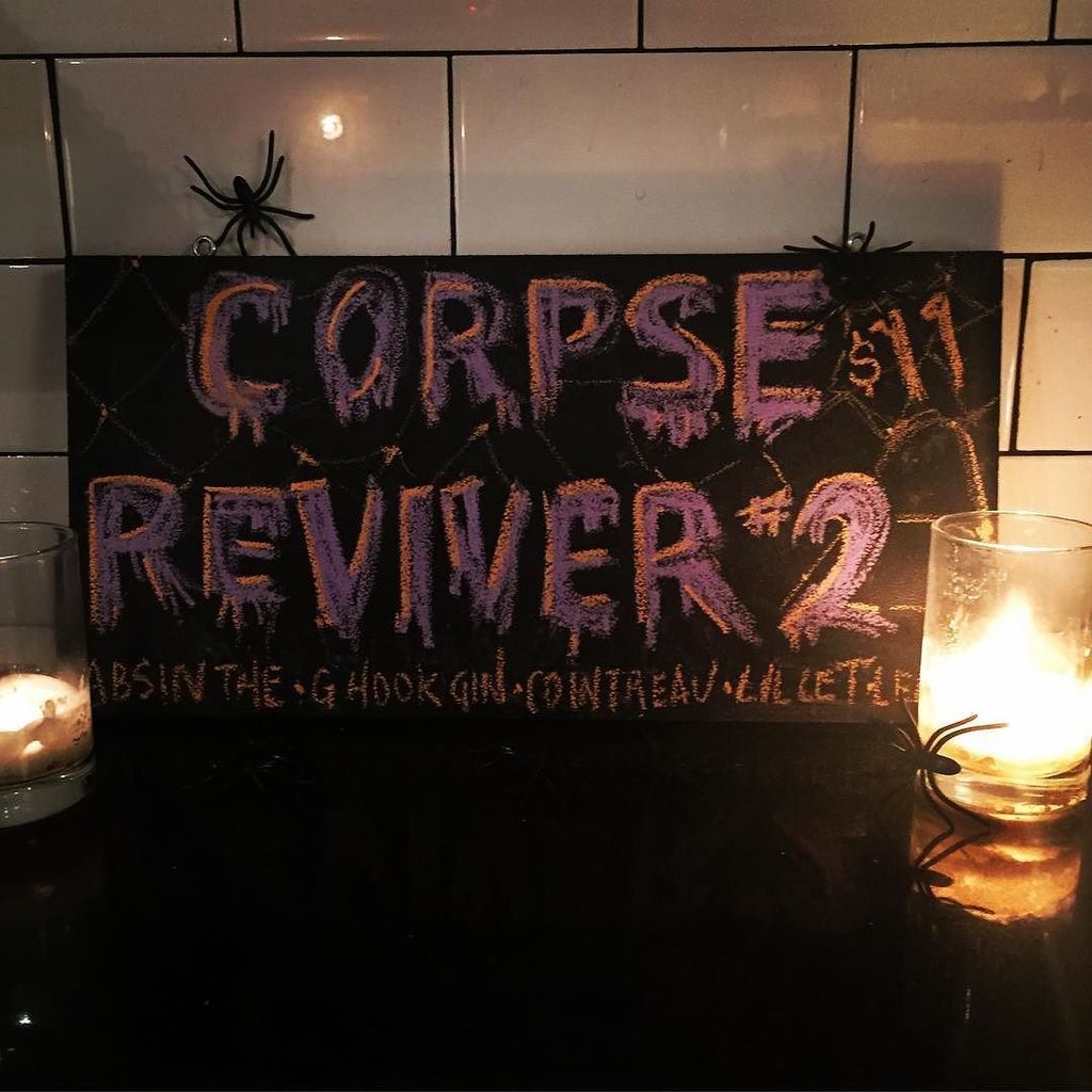theprospectbk's tweet photo. Let's get funky!! #halloween #bar #brooklyn #theother5th #southslope #corpsereviver2 #cocktails #prospectbar #prosp… https://t.co/qmKVbBwXHF