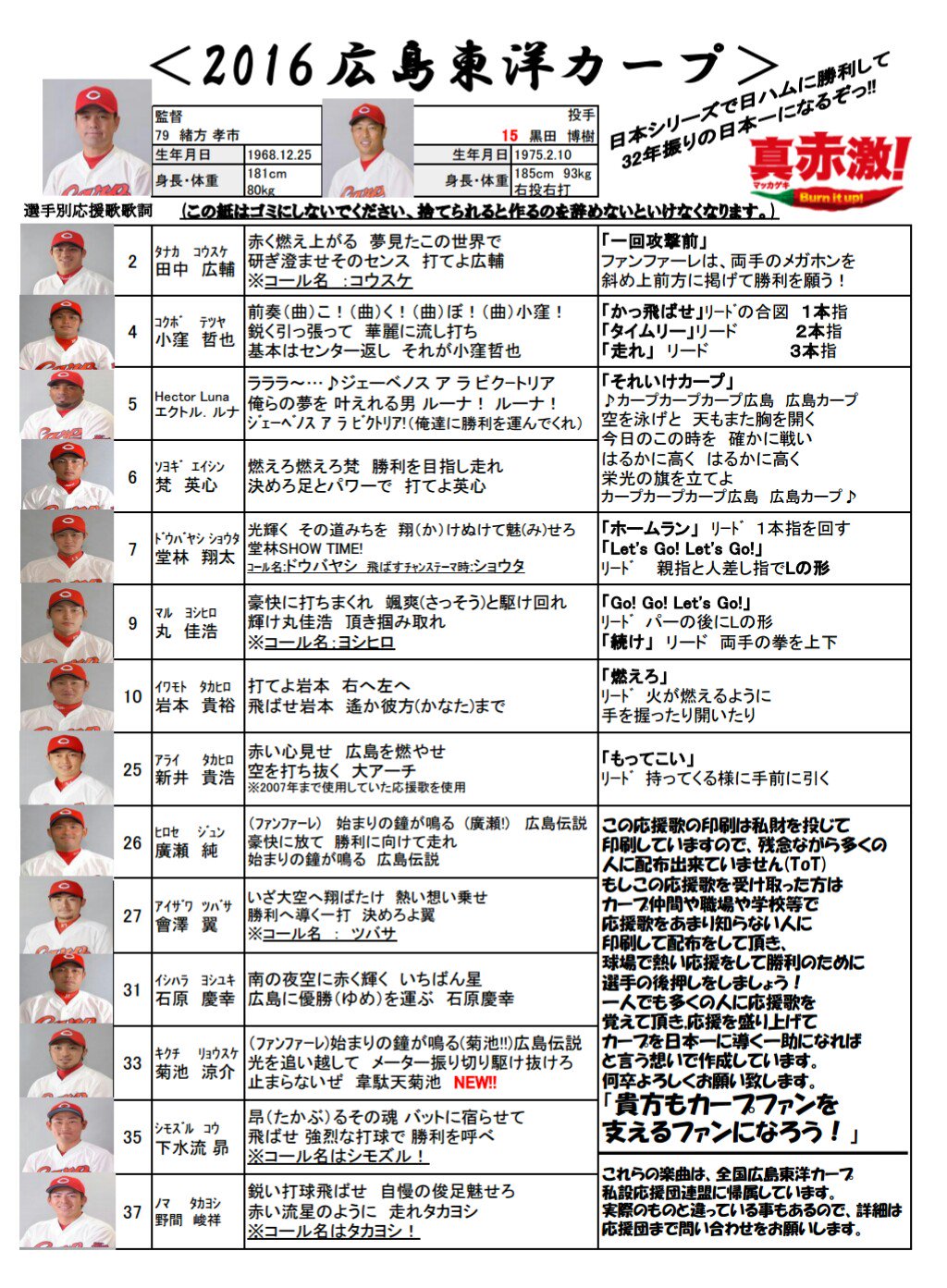 尾形英樹 看護師 行政書士受験生 Op Twitter 拡散希望 応援歌歌詞カードのpdfデータを送るので 両面印刷して明日の開門 15 00 までに球場近くまで持って来てくれるって方 居ましたらメールアドレスを教えて下さいませ 10枚でも枚でも構いません
