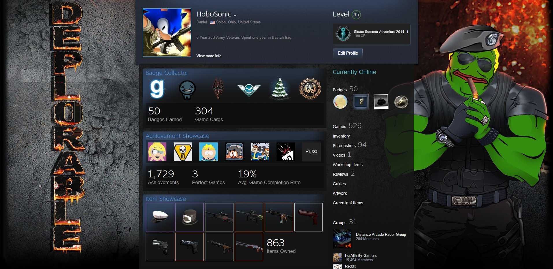 Best Steam Profile Backgrounds?