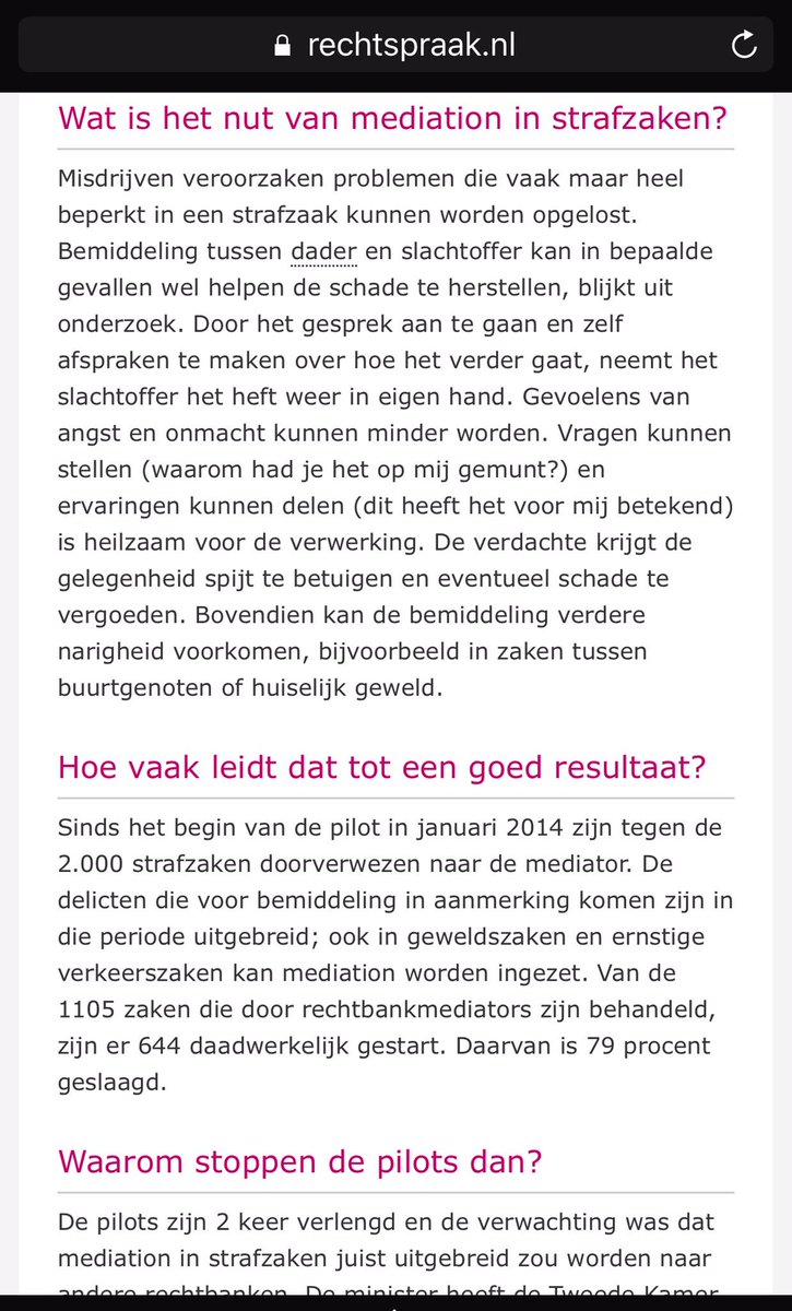 Zo jammer hoe zoiets waardevols nu wordt beëindigd. bit.ly/2eNGuq3