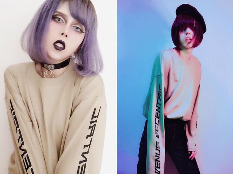 __patra's tweet image. 前回に続いてまた大好きなVENUS ECCENTRICのモデルさせてもらったよ💋 現在PLASTICZOOMS WEB STOREにて発売中🌹 plasticzooms.base.ec/items/4278431