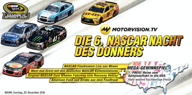 watchmi's tweet photo. Wir verlosen Tickets für die #Nascar-Nacht in #München. Mitmachen via: https://t.co/MnLrhqY6fC #Verlosung https://t.co/VYOskLk4NA