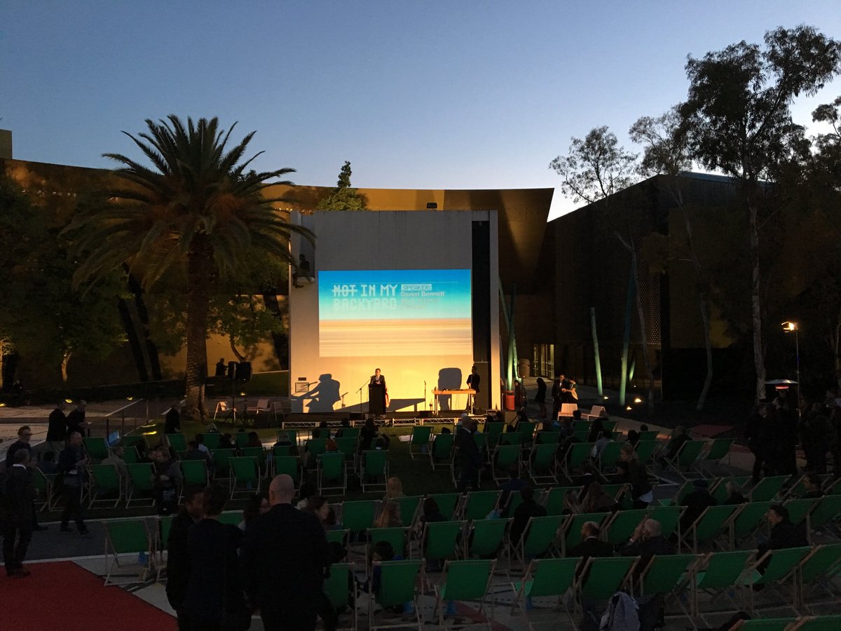 MarkHaycox's tweet image. #nimby2016 sunset on a sunset