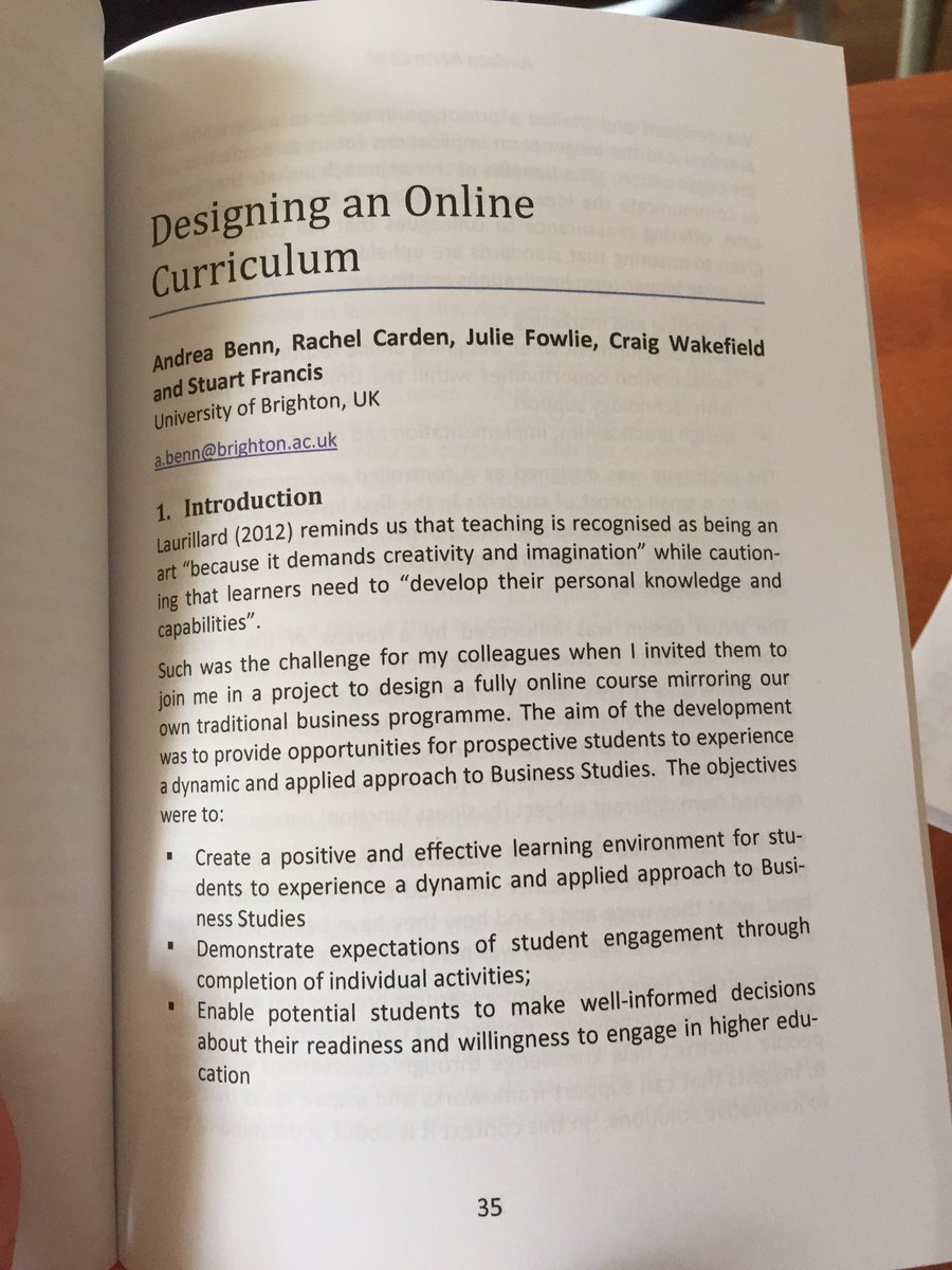 craig_wakefield's tweet photo. Our collaborative project has been published in a summary of case studies @j_fowlie @andrea_benn2 @rachcard #ecel2016 https://t.co/b5Ha00n1kh
