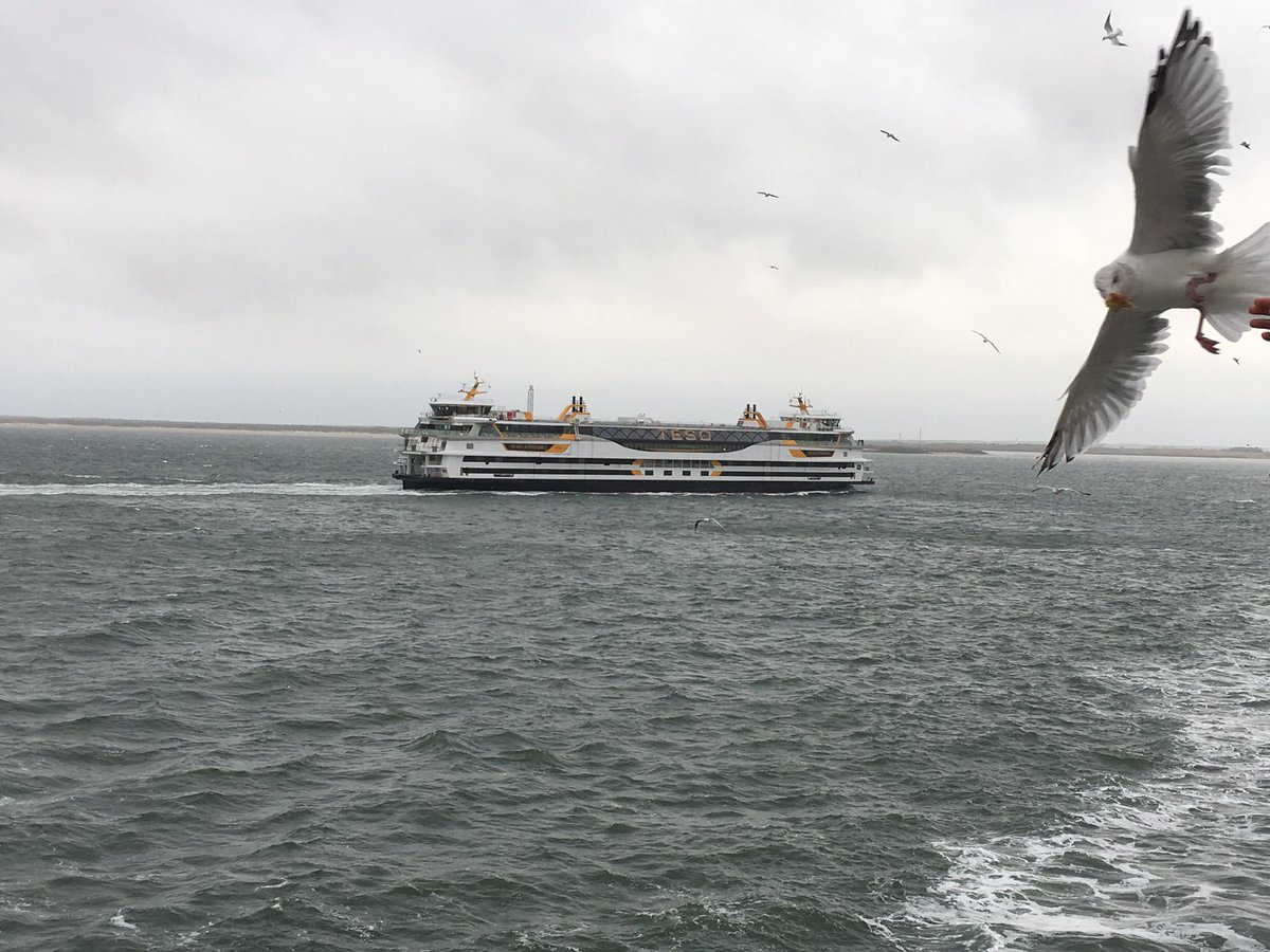 De nieuwe boot - Texelstroom - vandaag door Teso voor het eerst als reguliere dienstboot ingezet.
