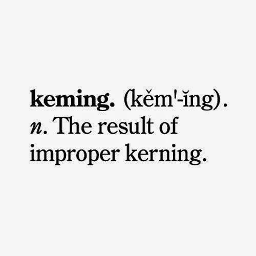 ThemLondon's tweet photo. A little #typography related humour for our fellow designers out there. https://t.co/jNm8E0SKEJ