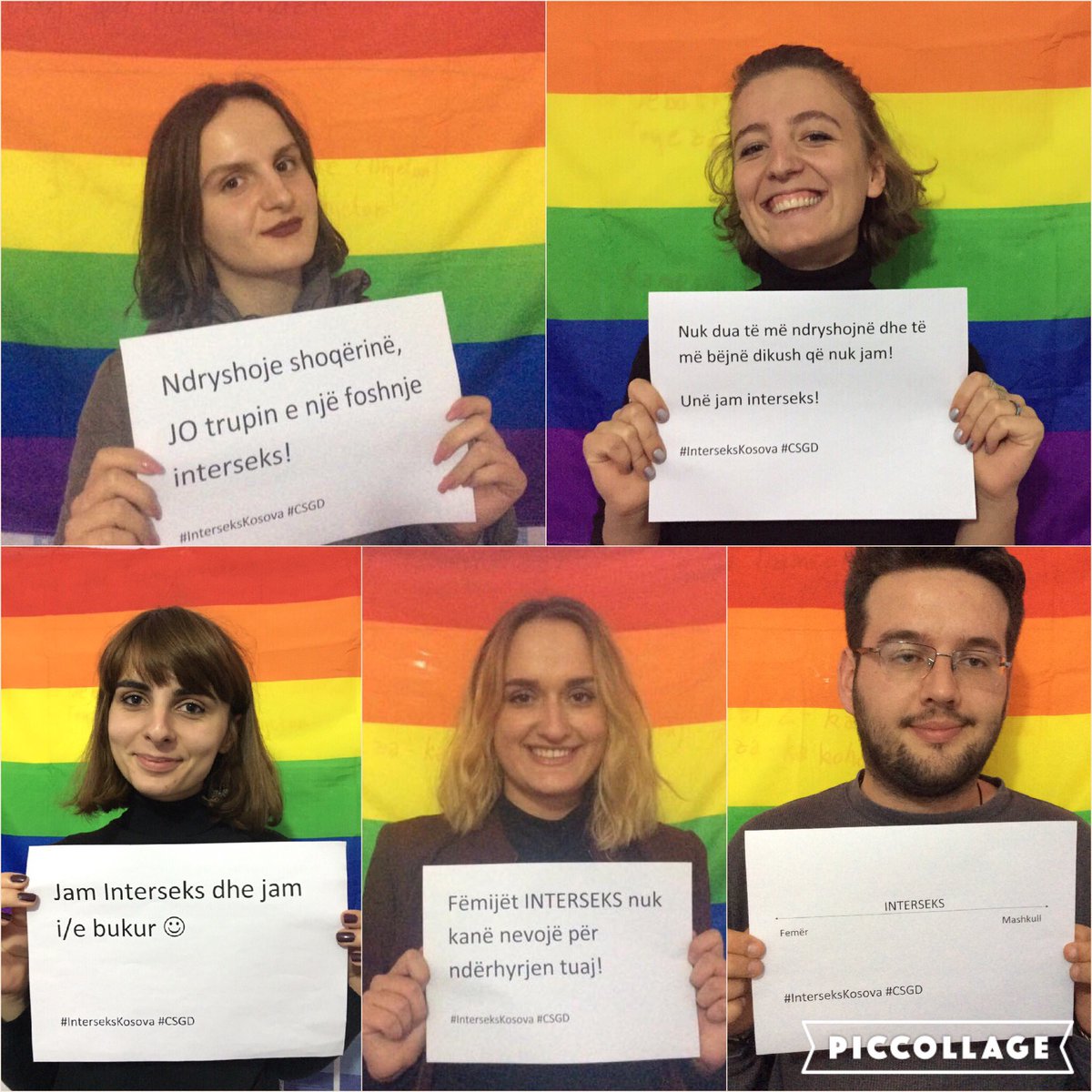 CsgdLGBTI's tweet photo. Intersex Awareness Day 😊 #InterseksKosova #CSGD #Intersex #LGBTI https://t.co/mR4s1e8Cku
