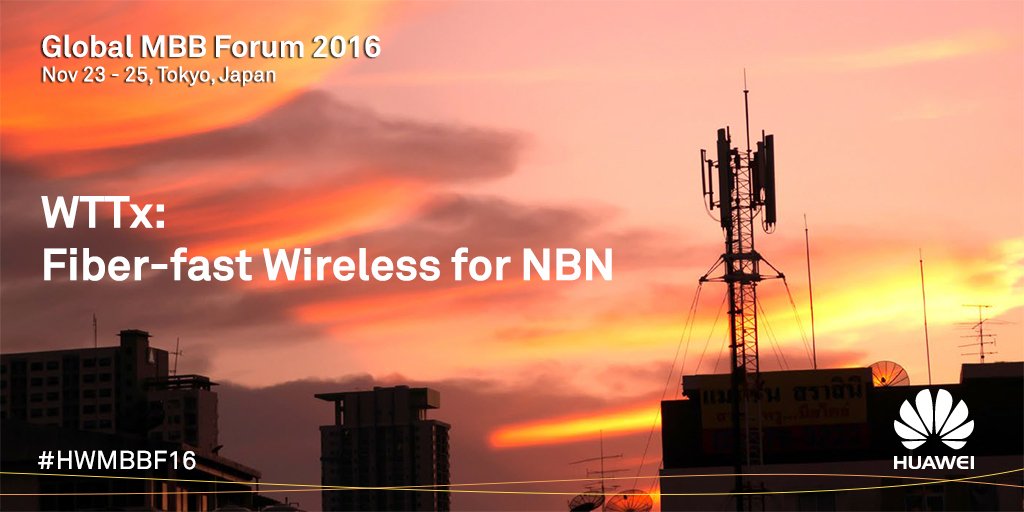 Huawei Wireless on Twitter "Huawei’s WTTx solution delivers fiber speeds at wireless cost
