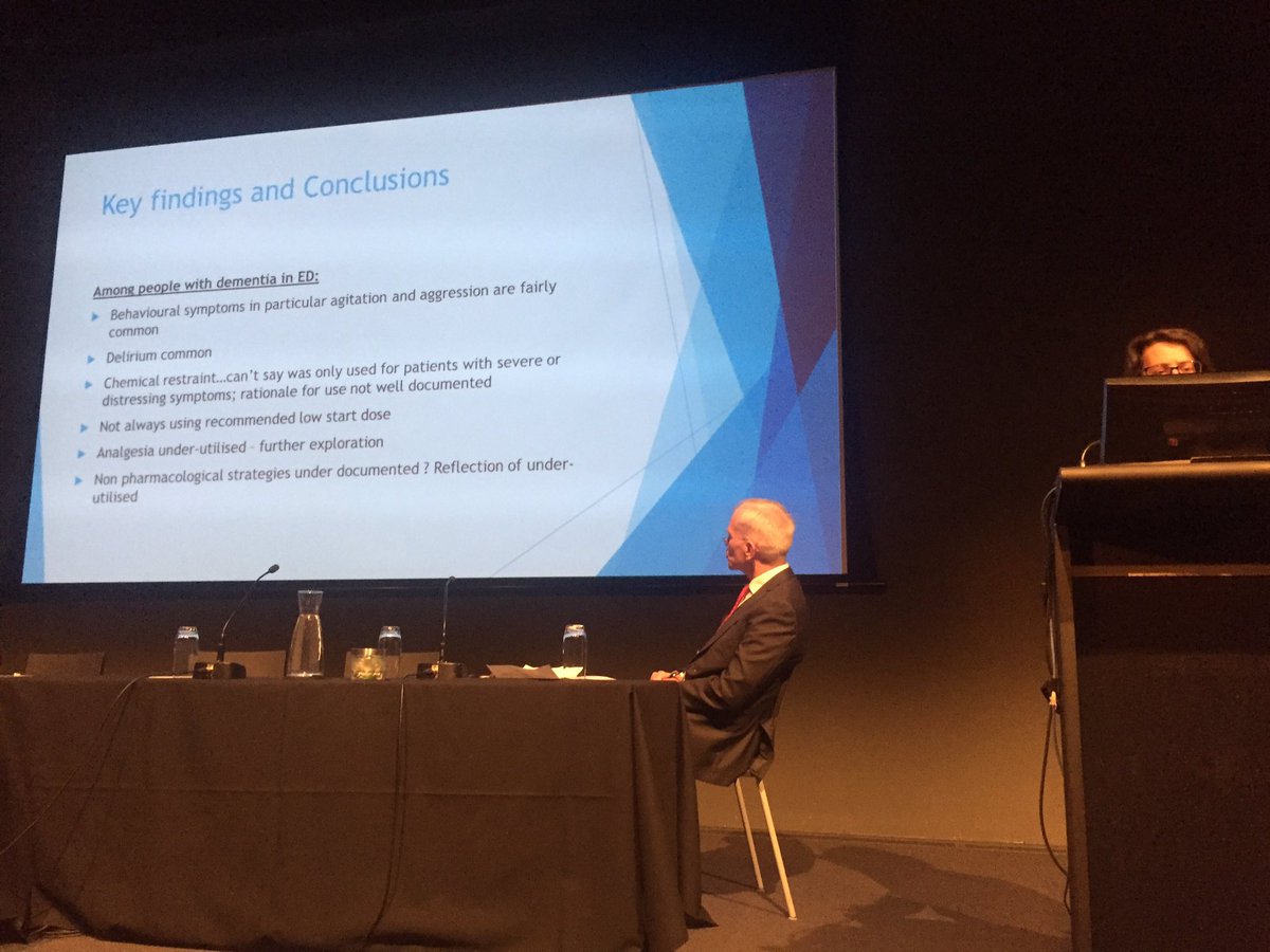 IECOP_Summit's tweet photo. Jo Tropea presenting on people with dementia in the ED: BPSD, delirium and use of restraint @TheRMH @IECOP_Summit #IECOPSummit https://t.co/HnKhhvkaOW