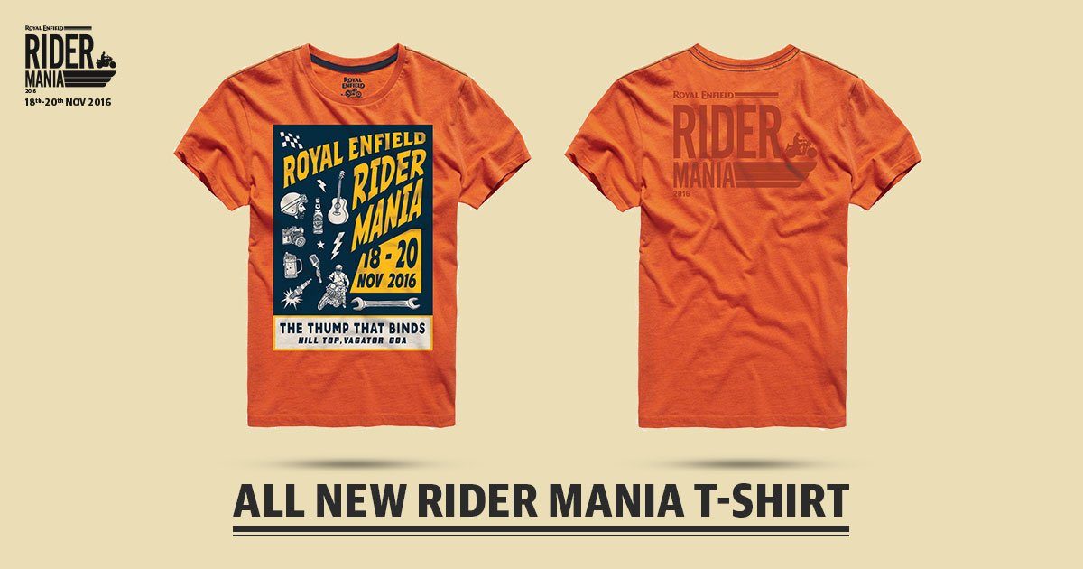 rider mania t shirt