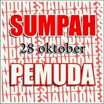 Selamat Hari Sumpah Pemuda. Pemuda Pemudi berkarya terus untuk Indonesia #gasspollcyiinn