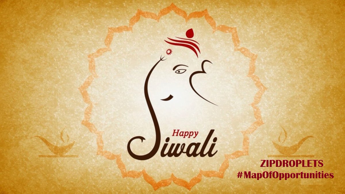 Happy #Dhanteras and #Diwali to all <a href="/Zipdroplets/">zipdroplets</a> followers. Its a festive of hope &amp; peace. Hope we bring more opportunities for ur interest