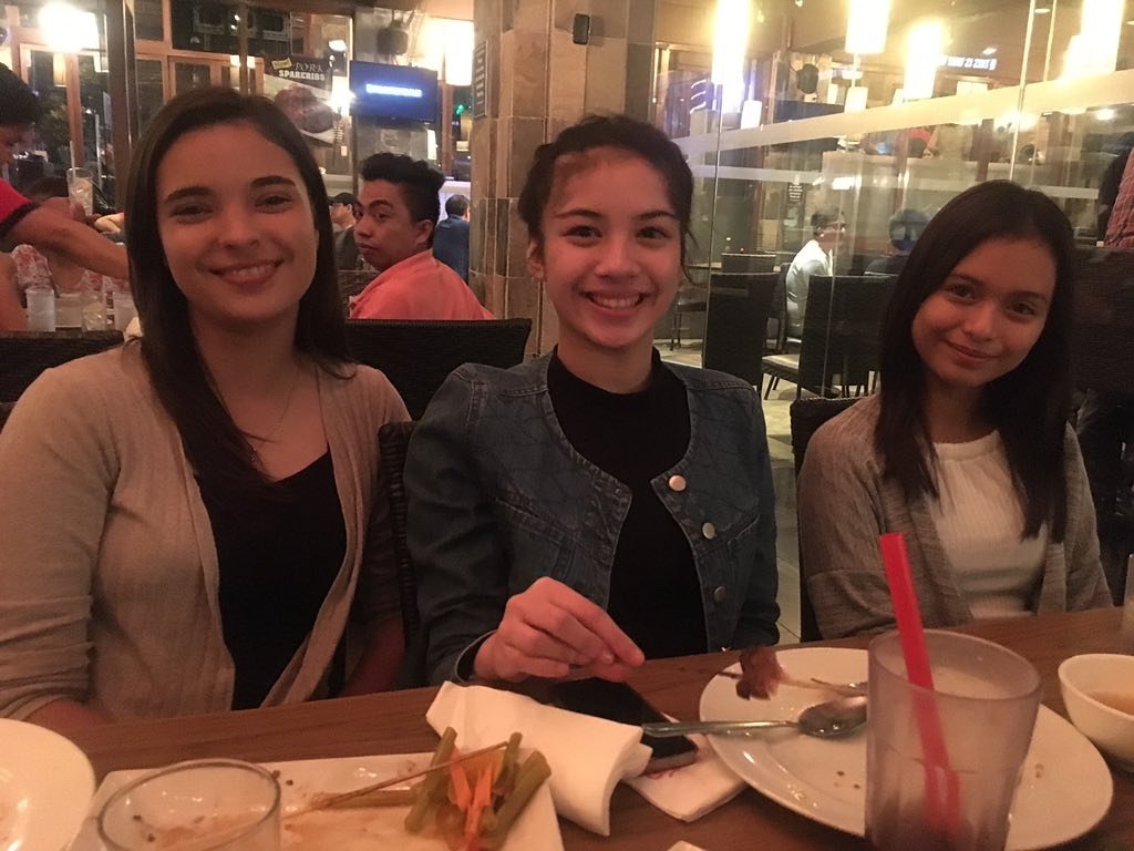 PBBKristineH's tweet photo. Last night's late dinner with Zonia and Fenech 💞 https://t.co/jc5rFimmnO