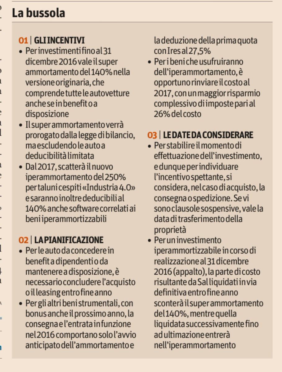 La corsa delle #auto al 140% di #superammortamento entro il 31/12/16.