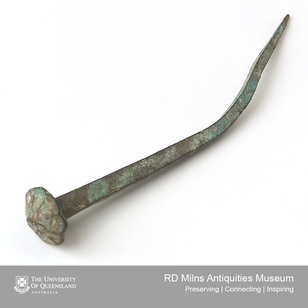 Marc Breitsprecher - Lot Info: Authentic Roman Iron Nail from a Roman  Fortress in Inchtuthil, Scotland
