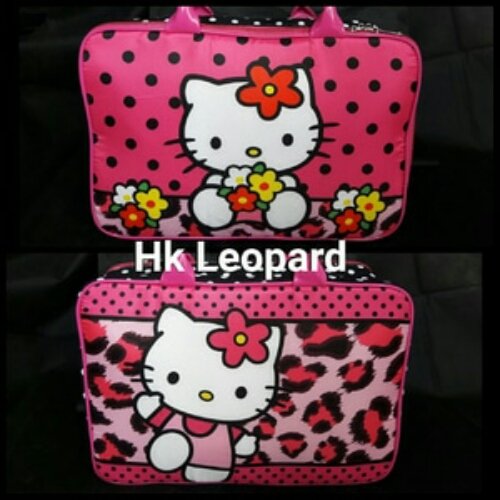 Jual Koper Kanvas Hellokity Leopard hanya Rp 88.000, lihat gambar klik tokopedia.com/jcbcollection1…