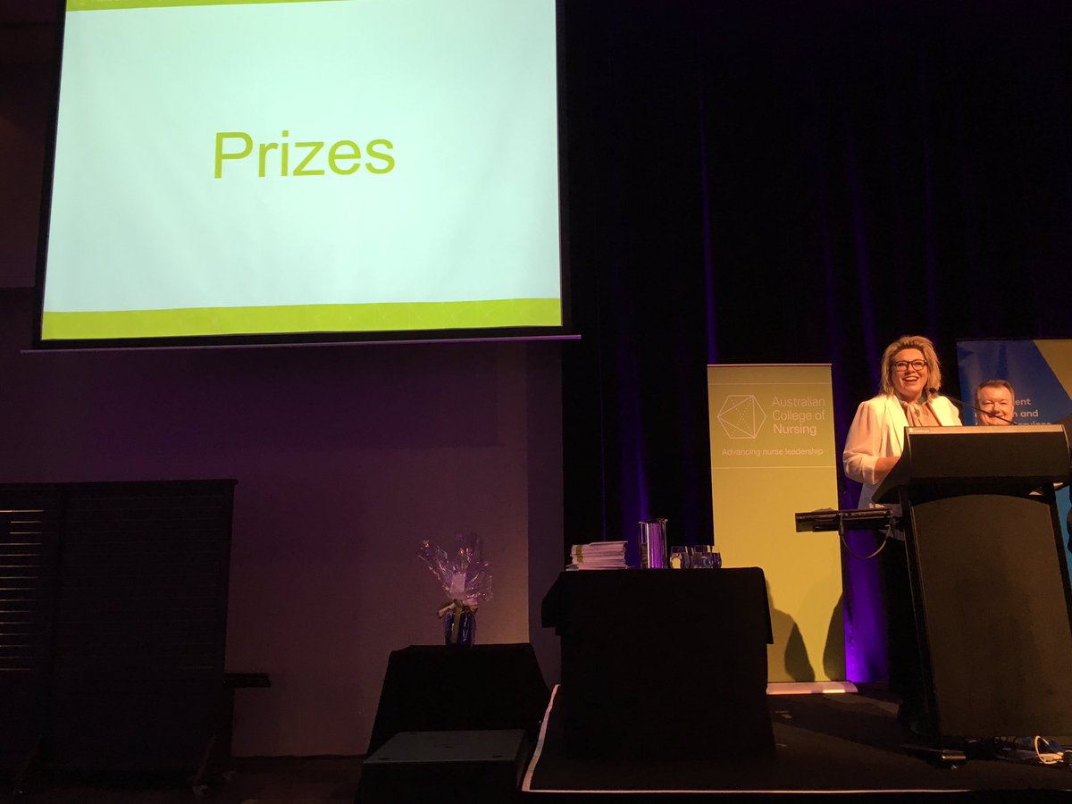 acn_nursing's tweet photo. ACN CEO Adjunct Professor @kylieward FACN announcing the winners of our lucky door prizes and giveaways! #NNF2016 https://t.co/PQN566mmee