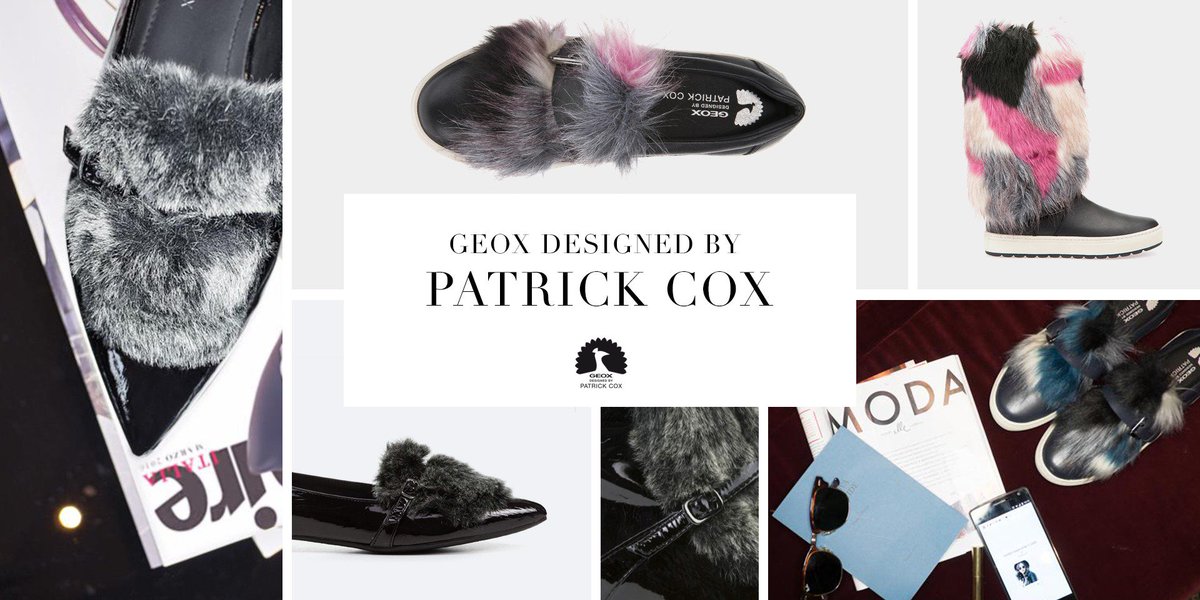 Make a serious urban glam style statement in the Geox designed by Patrick Cox Capsule Collection! bit.ly/GeoxWomenPatri…