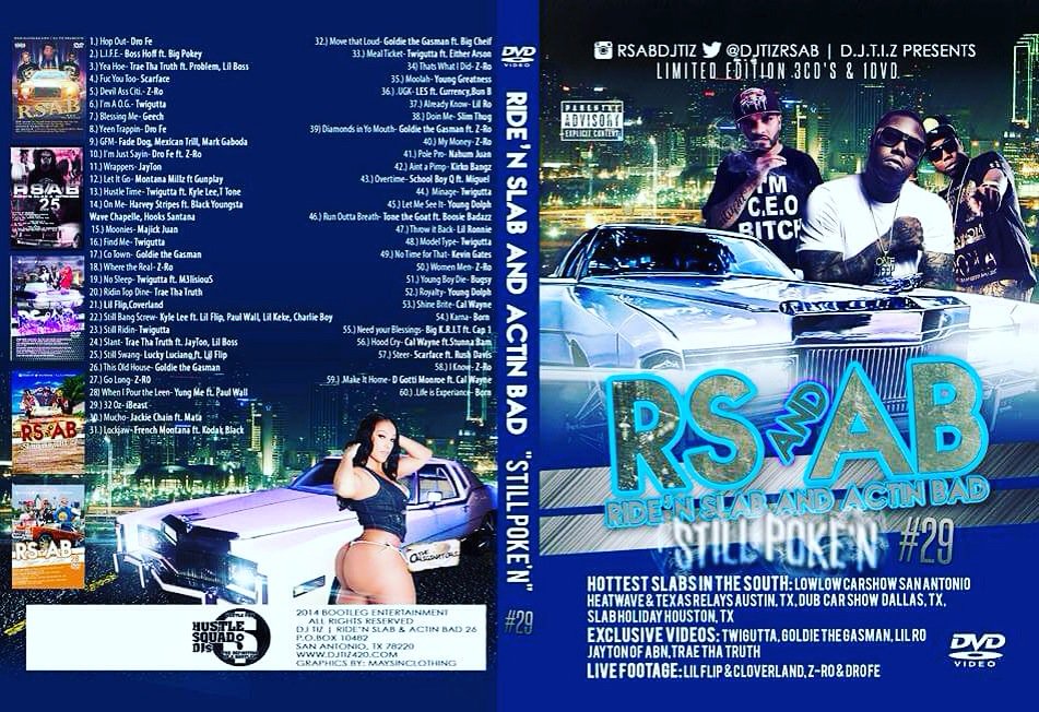 DJTIZRSAB's tweet photo. Drops this weekend!
#hottestdvdinthesouth #zro #slabz #gas #traethatruth #RS&AB #exclusive #twigutta #lilro https://t.co/mKv02egerO