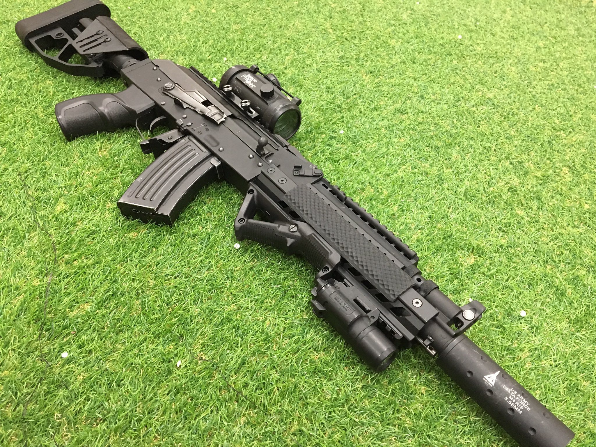 【外装カスタム】G&G RK74CQB 外装カスタム】G&G RK74CQB