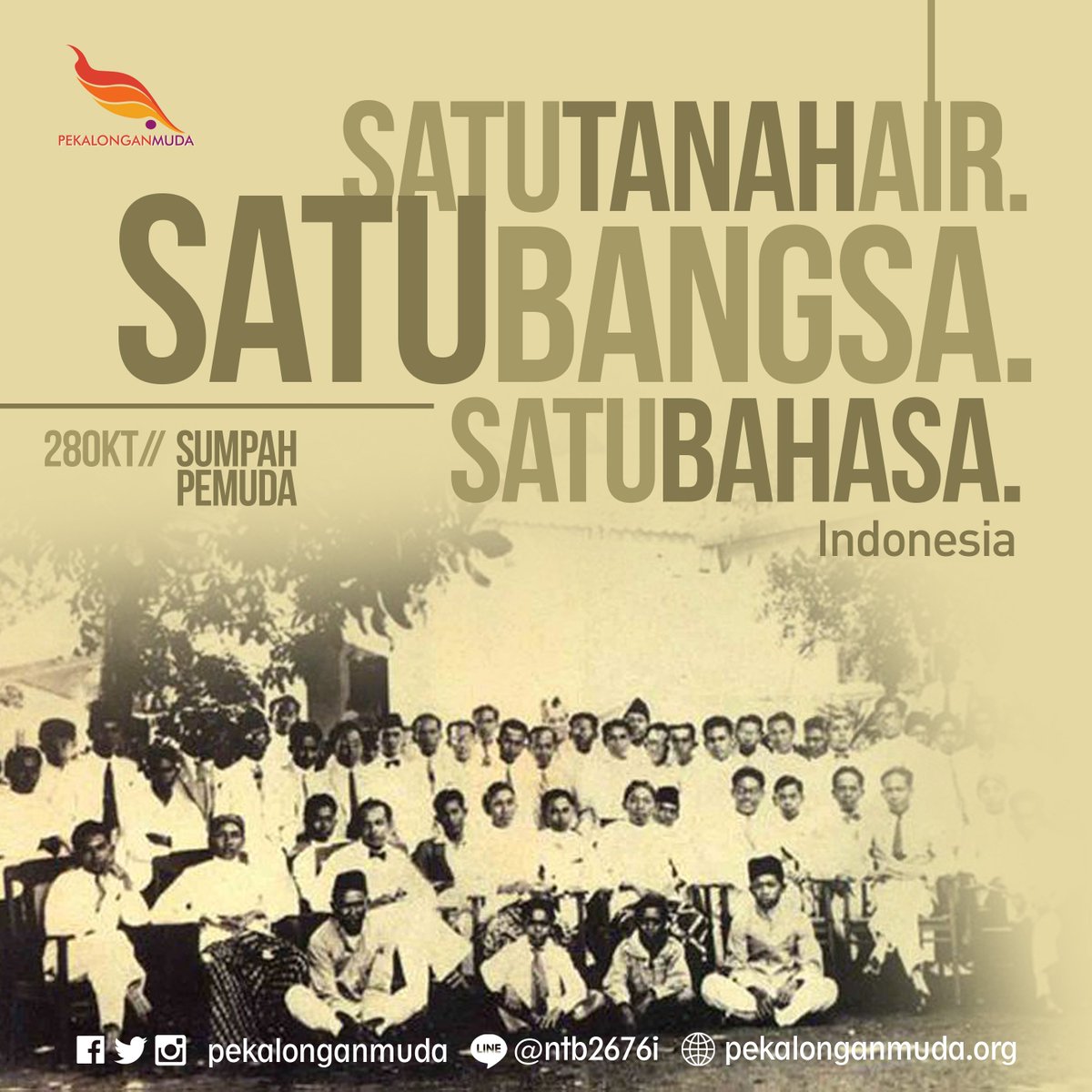 Selamat memperingati Sumpah Pemuda, kawan muda!
