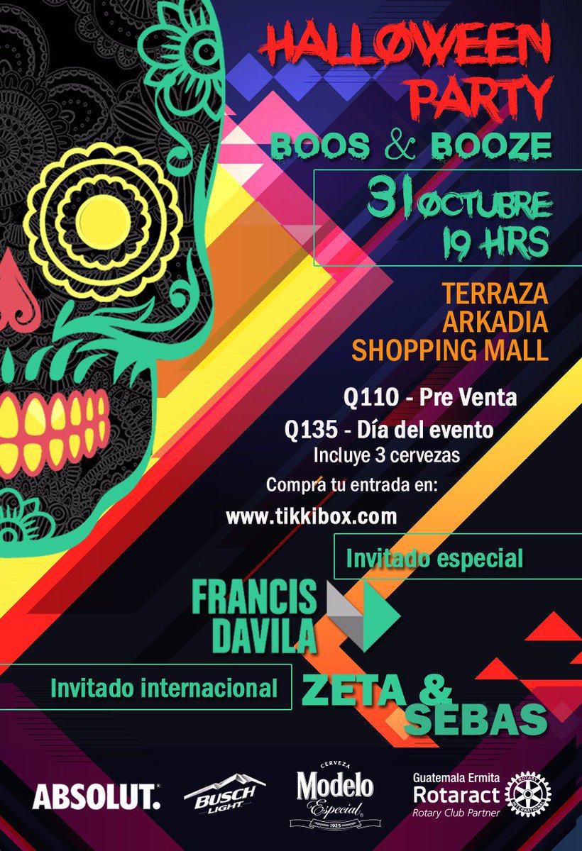#HalloweenParty #Guatemala <a href="/tikkibox_GT/">Tikkibox</a> <a href="/RotaractGuate/">Rotaract Guatemala</a>