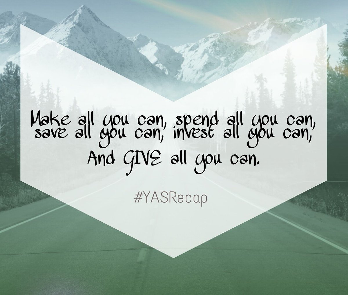 CampusAction's tweet photo. #YASRecap : Let's beat the rat race together by having godly wisdom and being rich towards God! "- Pastor Caleb https://t.co/WyOoiguN08
