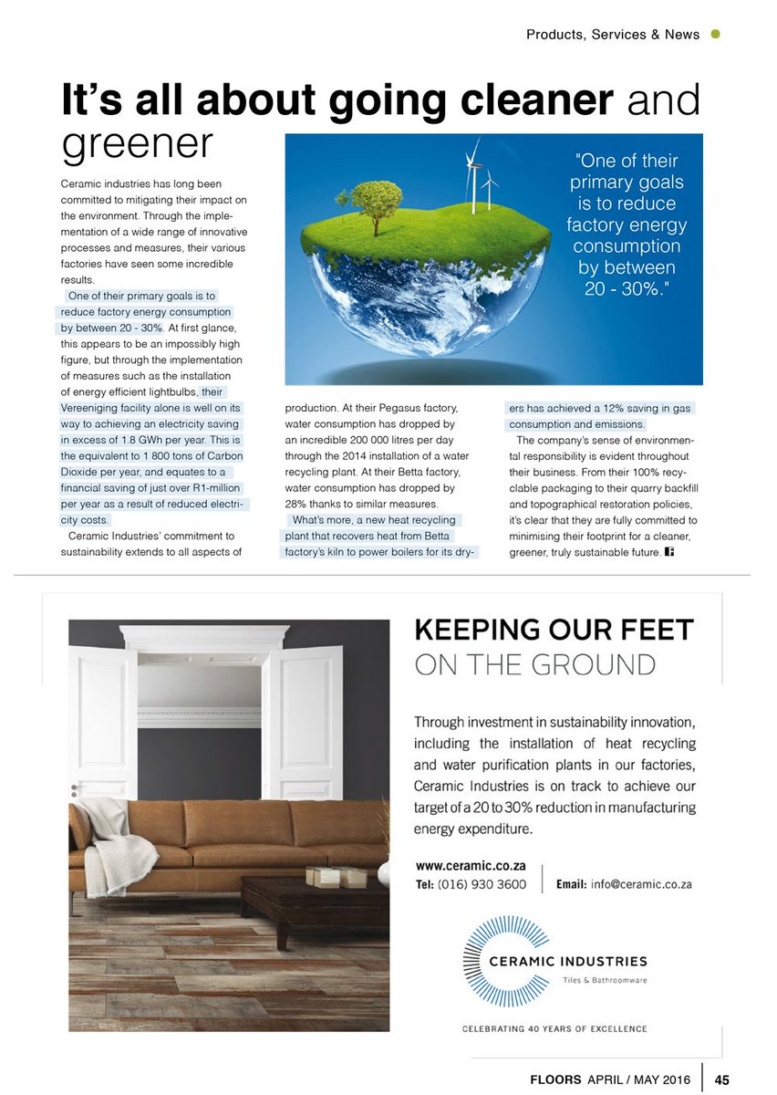 Keeping Our Feet On The Ground