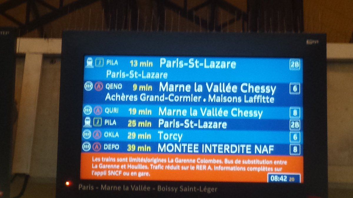 LigneJ78's tweet photo. Et ça continue sur la #ligneJ #Retarddetrain de 13min à #Poissy. #SNCF #coupdegueule #jeveuxallerbosser https://t.co/NMkul4wJtL