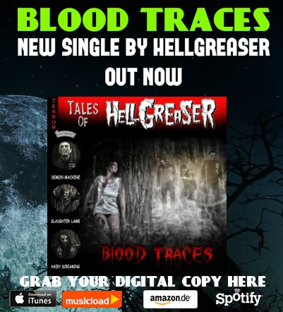 Hellgreaser's tweet photo. #hellgreaser #horror #horrorpunk #punk #goth #blood #scary #misfits #punkrock https://t.co/HH4xAcK5I7
