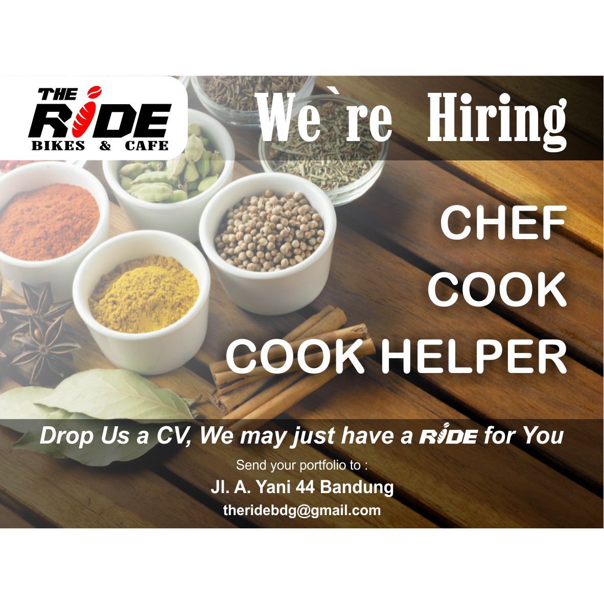 theridebdg's tweet image. #chef #cook #cookhelper #foodie #kitchen #hiring #jobs #Bandung #Cafe #learnchef