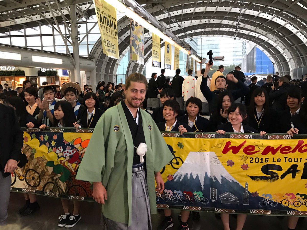 Arigato #saitamacriterium for the warm welcome! I'm ready to fight like a true Samurai