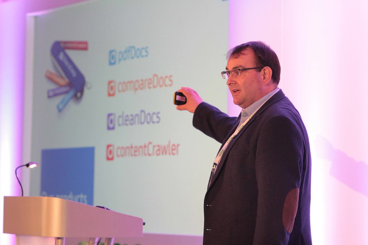 DocsCorp's tweet photo. Did you catch DocsCorp VP Ben Mitchell's presentation on “Preventing Confidential Information Leakage” at the @AIT_UK Conference? #AIT2016 https://t.co/g9S7dbeZiw