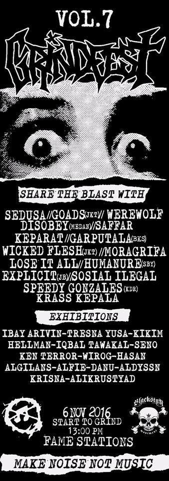 Me and #Keparat <a href="/BDGgrindfest/">Bandung Grindcore</a> #Vol7 support <a href="/maternalDSSTR/">MATERNAL DISASTER</a> <a href="/blackstarmov/">Blackstar Movement</a> <a href="/eastern_wolves/">Eastern Wolves</a> Cheers!!!