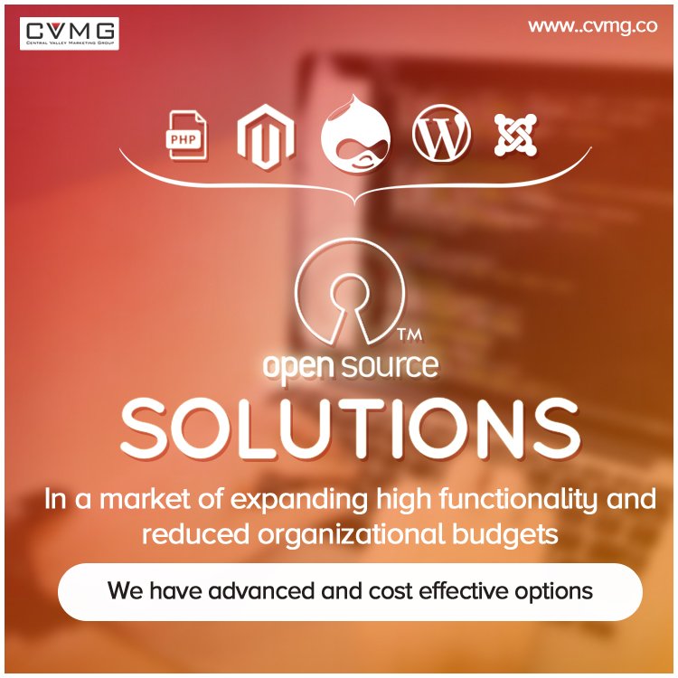 cvmg_co's tweet image. @cvmg_co provides #OpenSourceSolutions for #companies that are looking for advanced and #costeffective options. Contact us now !