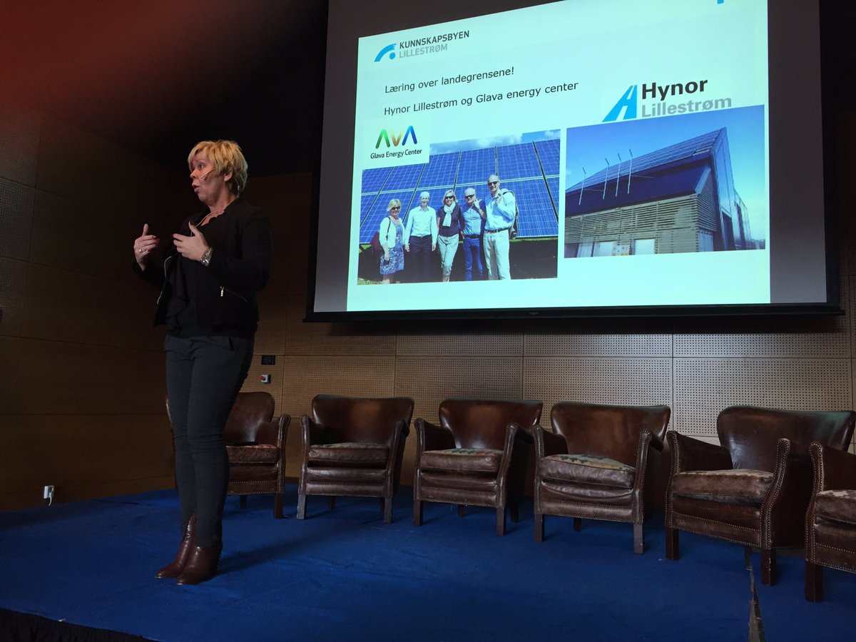 Anita Orlund i aksjon på dag 2 i 20-års jubileum av <a href="/Interreg_sn/">Interreg SN</a> #interregsn